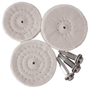 3 Pce White Buff Set All Portable Drills