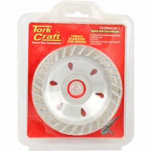 Dia.cup Wheel 100mm X 22.23mm Turbo Cold Pressed Contractor