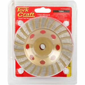 Dia. Cup Wheel 115mm X M14 Turbo Laser Welded Industrial