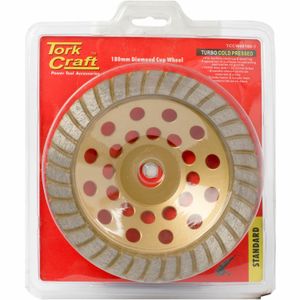 Dia. Cup Wheel 180mm X 22.23mm Turbo Cold Pressed Contractor