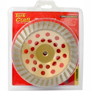 Dia. Cup Wheel 180mm X M14 Turbo Laser Welded Industrial