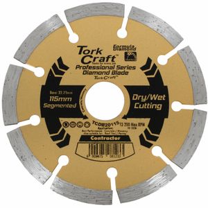 Diamond Blade 10mm Seg For Cutting Building Materials 115mm 22x23mm