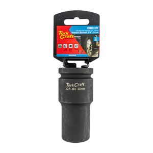 22mm 3/4' Drive 6pt Deep Impact Socket