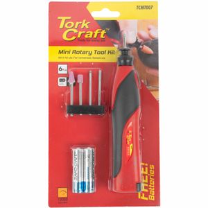 Mini Rotary Tool Kit 5pc 3v 2 X Aaa Bat Incl.