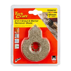 TORK CRAFT  TCOA016 Quick Change Grout And Mortar Remover 65mm