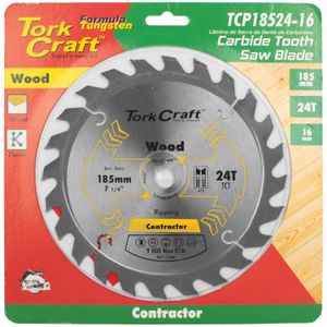 Blade Contractor 185 X 24t 16mm Circular Saw Tct