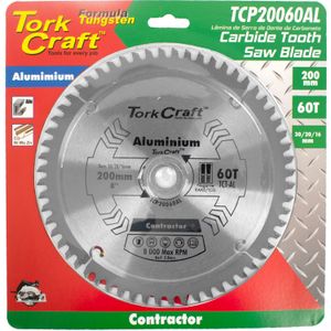 Blade Contactor Alum 200 X 60t 30/20/16 Circular Saw Tct