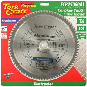 Blade Contractor Alum 250 X 80t Tcg Neg 30mm Circular Saw Tct