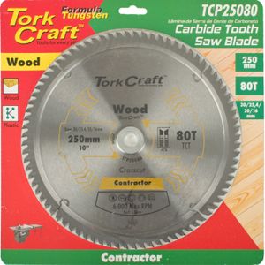Blade Contractor 250 X 80t Atb 30/16 Circular Saw Tct