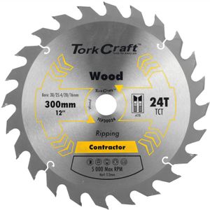 Blade Contractor 300 X 24t 30/1/20/16 Circular Saw Tct