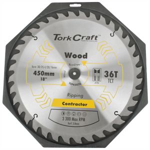 Blade Contractor 450 X 36t 30/1 Circular Saw Tct