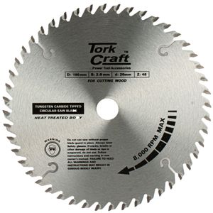 Blade Tct 190 X 48t 30/20/16 Tcg Positive Profesional Industrial