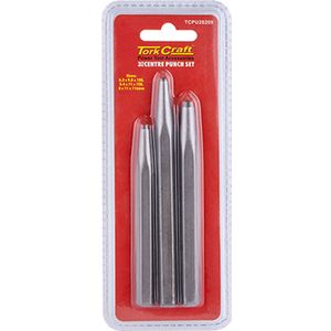 TORK CRAFT Center Punch Set 3pc