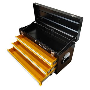 TORK CRAFT Track Box 2.0 Empty 3-Drawer Top Tool Box 600 x 250 x 320mm TCTB005