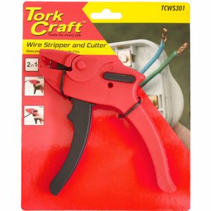 Wire Stripper Pistol Grip 0.2 - 6.0mm Rnd Cable With 3.0mm Wire Cutte