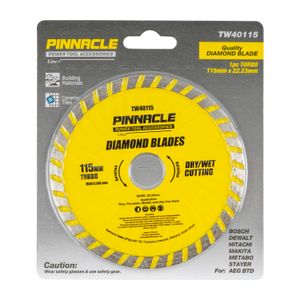 Diamond Blade Turbo Wave 115mm X 22.22 PINNACLE