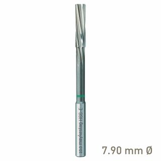 MAYKESTAG HSS-E NC Machine Reamer 7.9mm Left-Hand Spiral Industrial