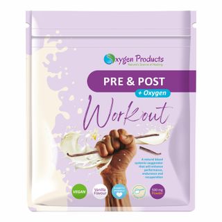 Oxygen Products Pre & Post +Oxygen Workout Vanilla Powder 500g