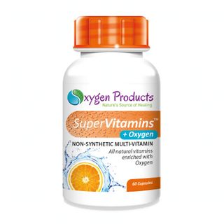 Oxygen Products Super Vitamins +Oxygen Natural Multivitamin 60 Capsules