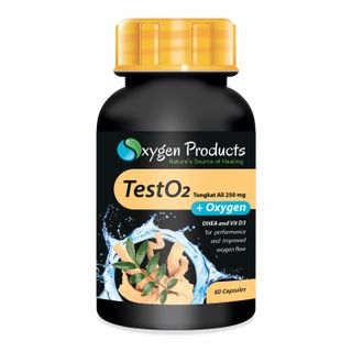 Oxygen Products TestO2 Tongkat Ali +Oxygen Hormone Support 60 Capsules