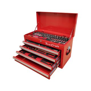 TORK CRAFT Pro Box 254-Piece 4-Drawer Tool Set 660 x 310 x 380mm TCTB254